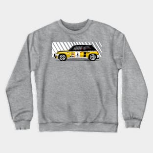 The amazing rally car rear engined Crewneck Sweatshirt